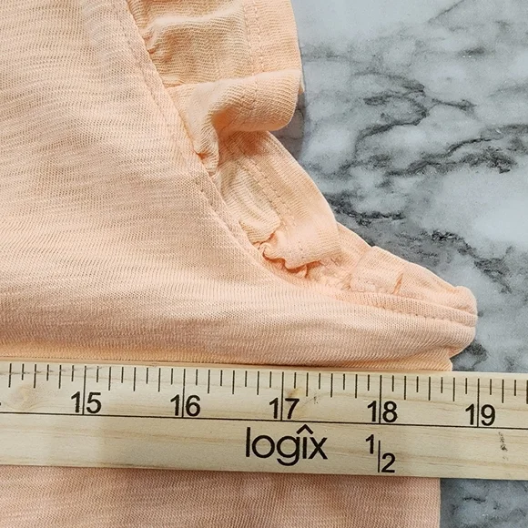 NWT Ruffle Tank Maxi Dress Coral Size Medium ๐ - Picture 6 of 7